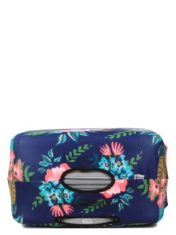 Housse De Valise Periea Dark Blue With Flowers L 21 Housse De Valise Periea Dark Blue With Flowers L -Sac et Style Boutique housse valise periea 851787z