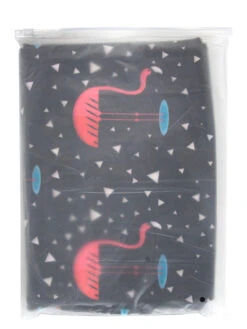 Housse De Valise Periea Black With Pink Flamingos L -Sac et Style Boutique housse valise periea 851850z