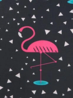 Housse De Valise Periea Black With Pink Flamingos M -Sac et Style Boutique housse valise periea 851865z