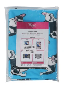 Housse De Valise Periea Blue With Dogs L -Sac et Style Boutique housse valise periea 851909z