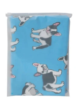 Housse De Valise Periea Blue With Dogs L -Sac et Style Boutique housse valise periea 851910z