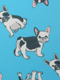 Housse De Valise Periea Blue With Dogs L -Sac et Style Boutique housse valise periea 851913z