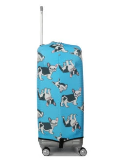 Housse De Valise Periea Blue With Dogs L -Sac et Style Boutique housse valise periea 851914z