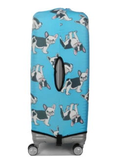 Housse De Valise Periea Blue With Dogs L -Sac et Style Boutique housse valise periea 851918z