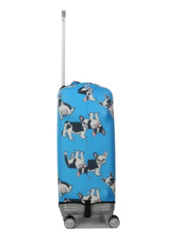 Housse De Valise Periea Blue With Dogs M -Sac et Style Boutique housse valise periea 851926z