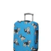 Housse De Valise Periea Blue With Dogs S -Sac et Style Boutique housse valise periea 851935z