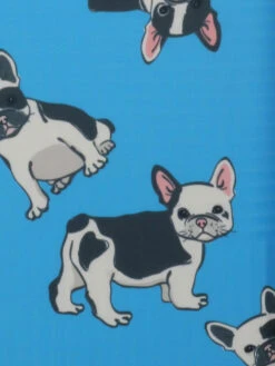 Housse De Valise Periea Blue With Dogs S -Sac et Style Boutique housse valise periea 851937z