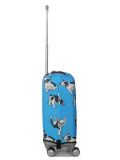 Housse De Valise Periea Blue With Dogs S -Sac et Style Boutique housse valise periea 851938z