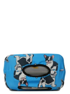 Housse De Valise Periea Blue With Dogs S -Sac et Style Boutique housse valise periea 851943z