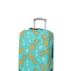 Housse De Valise Periea Green With Yellow Pineapples S -Sac et Style Boutique housse valise periea 851959z