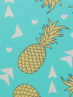 Housse De Valise Periea Green With Yellow Pineapples S -Sac et Style Boutique housse valise periea 851961z