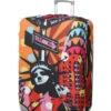 Housse De Valise Periea Pop Art Statue Of Liberty L -Sac et Style Boutique housse valise periea 851971z
