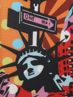 Housse De Valise Periea Pop Art Statue Of Liberty S -Sac et Style Boutique housse valise periea 851997z