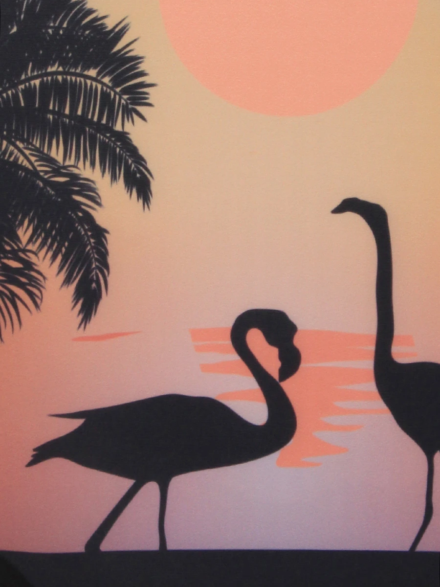Housse De Valise Periea Sunset Flamingos S 14 Housse De Valise Periea Sunset Flamingos S – Image 12