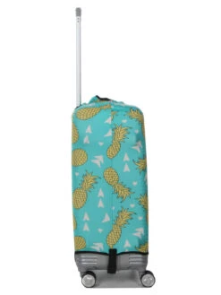 Housse De Valise Periea Green With Yellow Pineapples M -Sac et Style Boutique housse valise periea 852094z