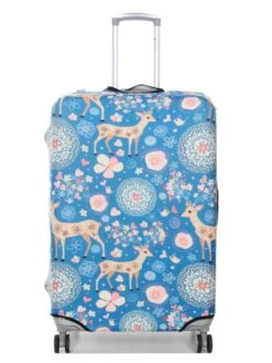 Housse De Valise Periea Blue Animals L -Sac et Style Boutique housse valise periea 853225z