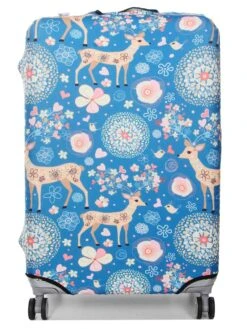 Housse De Valise Periea Blue Animals L -Sac et Style Boutique housse valise periea 853228z