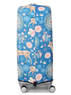 Housse De Valise Periea Blue Animals L -Sac et Style Boutique housse valise periea 853229z