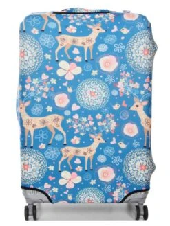 Housse De Valise Periea Blue Animals L -Sac et Style Boutique housse valise periea 853230z