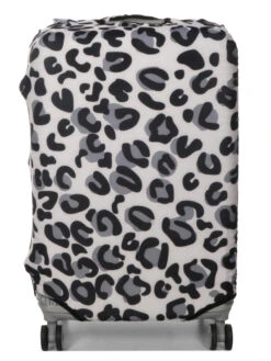 Housse De Valise Periea Silver Leopard M -Sac et Style Boutique housse valise periea 876063z
