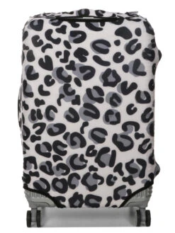 Housse De Valise Periea Silver Leopard M -Sac et Style Boutique housse valise periea 876065z