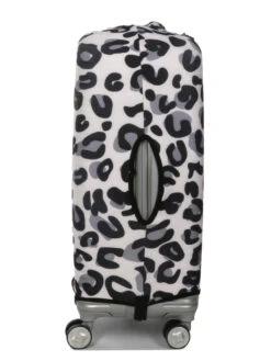 Housse De Valise Periea Silver Leopard M -Sac et Style Boutique housse valise periea 876066z