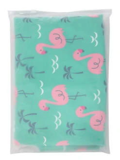 Housse De Valise Periea Green With Pink Flamingos L -Sac et Style Boutique housse valise periea 876118z