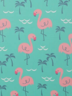 Housse De Valise Periea Green With Pink Flamingos L -Sac et Style Boutique housse valise periea 876121z