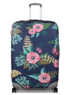 Housse De Valise Periea Dark Blue With Flowers XL 15 Housse De Valise Periea Dark Blue With Flowers XL -Sac et Style Boutique housse valise periea 876168z