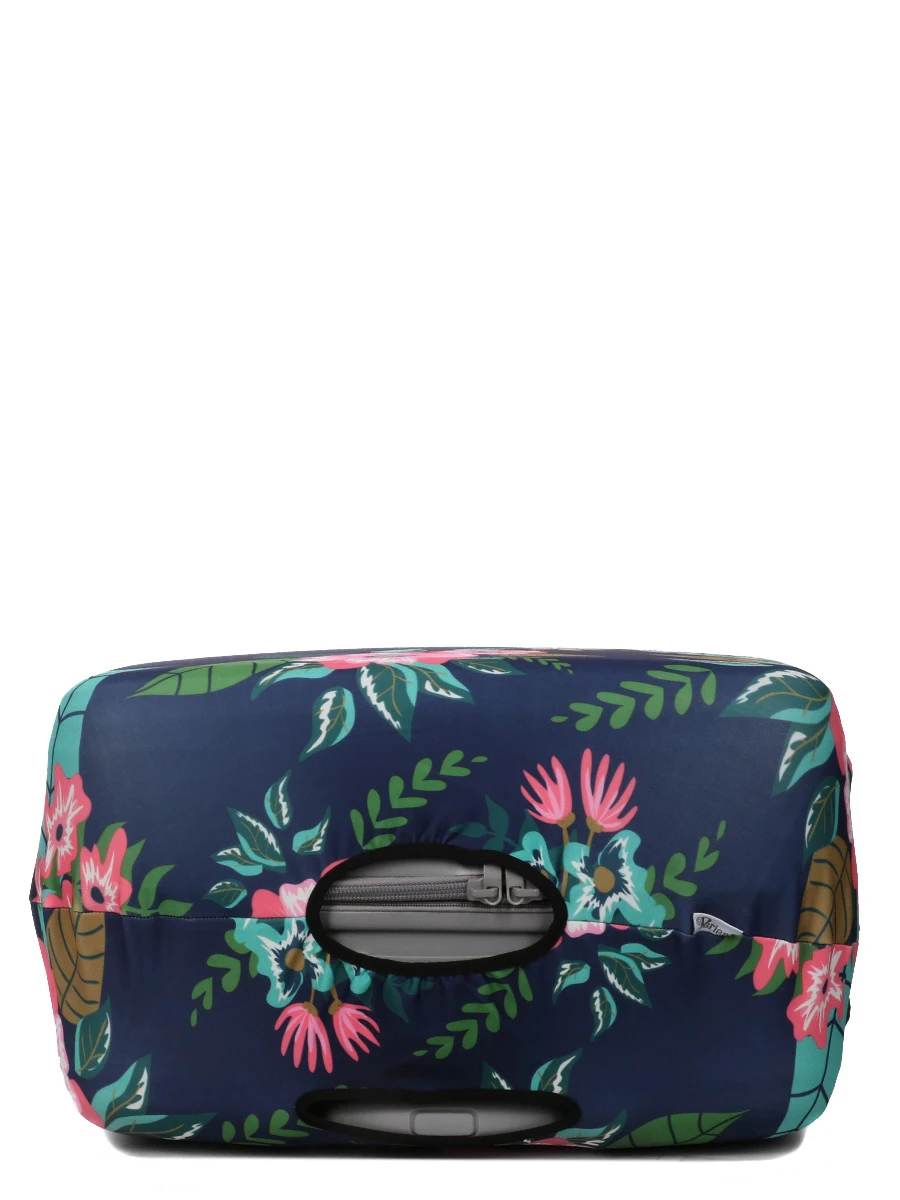 Housse De Valise Periea Dark Blue With Flowers XL 10 Housse De Valise Periea Dark Blue With Flowers XL – Image 8