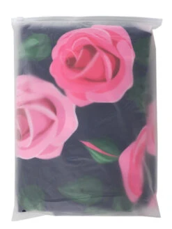 Housse De Valise Periea Purple With Pink Roses XL -Sac et Style Boutique housse valise periea 876178z