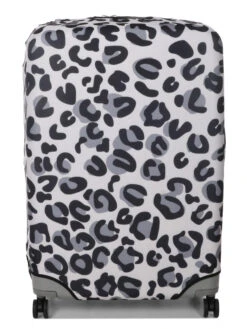 Housse De Valise Periea Silver Leopard XL -Sac et Style Boutique housse valise periea 876219z