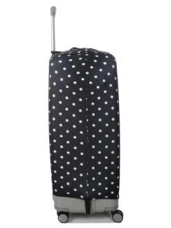 Housse De Valise Periea Black With White Dots XL -Sac et Style Boutique housse valise periea 876265z