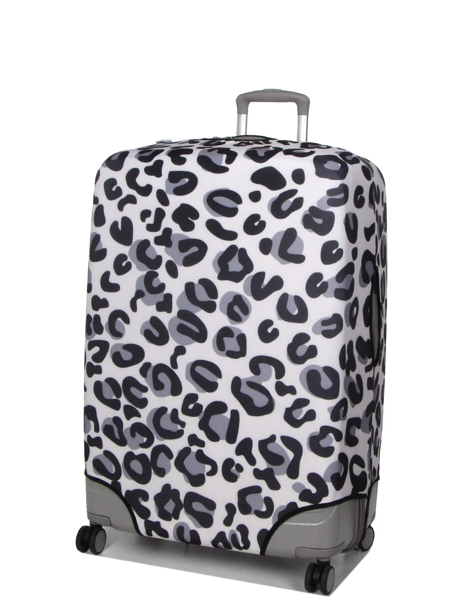 Housse De Valise Periea Silver Leopard L 3 Housse De Valise Periea Silver Leopard L