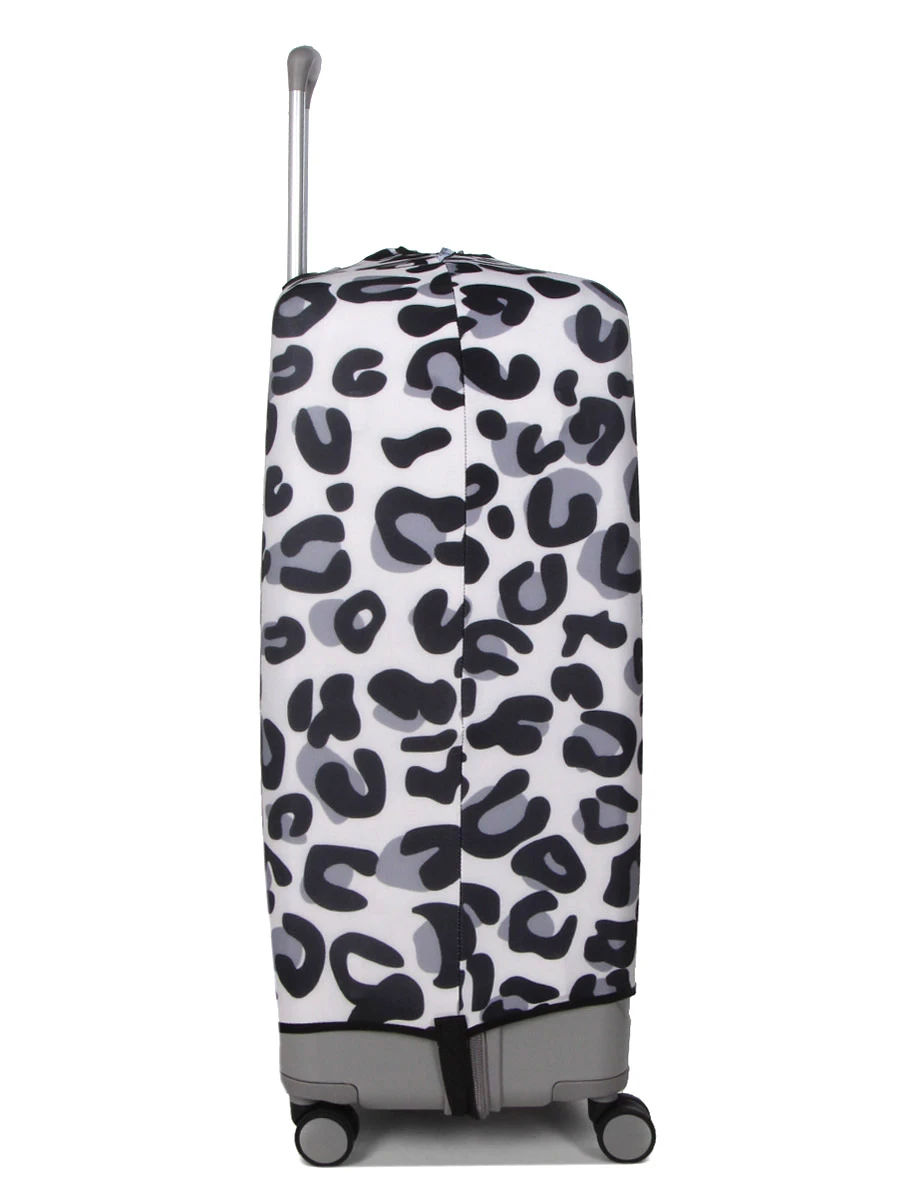 Housse De Valise Periea Silver Leopard L 9 Housse De Valise Periea Silver Leopard L – Image 7