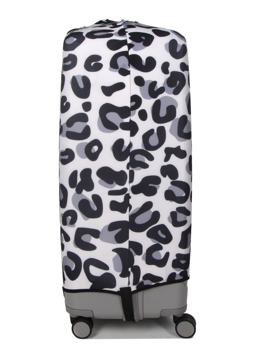 Housse De Valise Periea Silver Leopard L 8 Housse De Valise Periea Silver Leopard L – Image 6