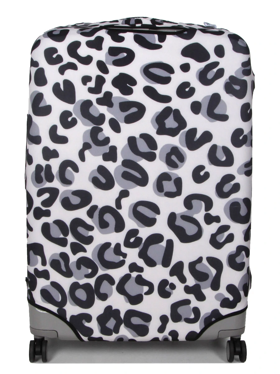 Housse De Valise Periea Silver Leopard L 6 Housse De Valise Periea Silver Leopard L – Image 4