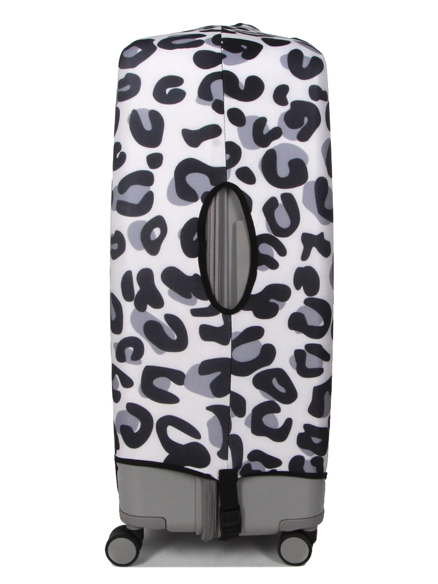 Housse De Valise Periea Silver Leopard L 7 Housse De Valise Periea Silver Leopard L – Image 5