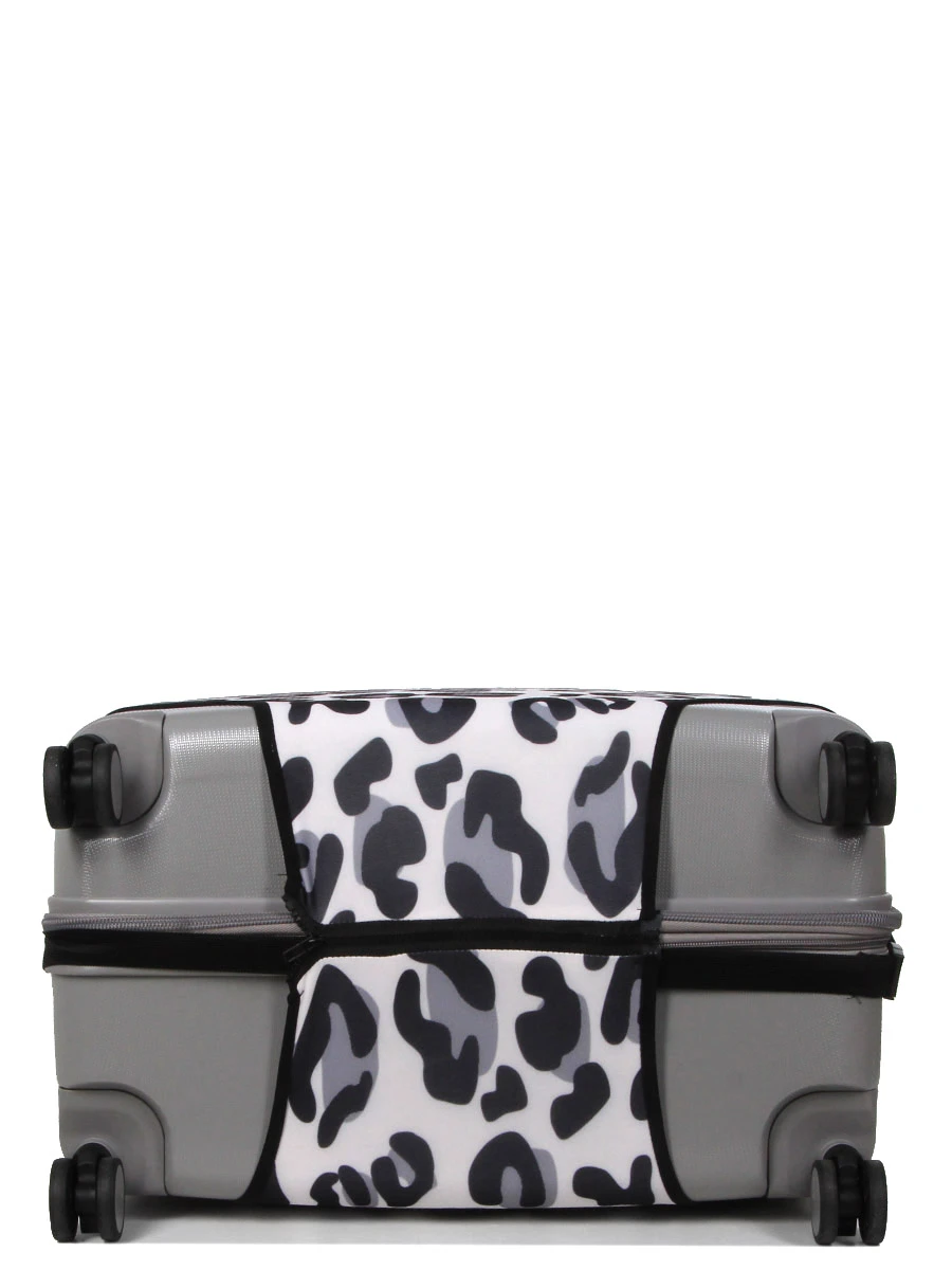Housse De Valise Periea Silver Leopard L 11 Housse De Valise Periea Silver Leopard L – Image 9