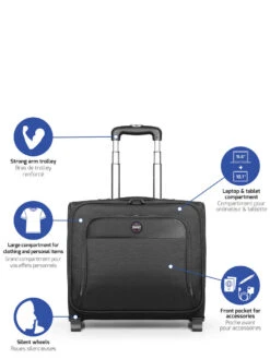 Pilot Case PORT Designs Hanoi II 15.6 Pouces -Sac et Style Boutique pilotcase port designs 685050z