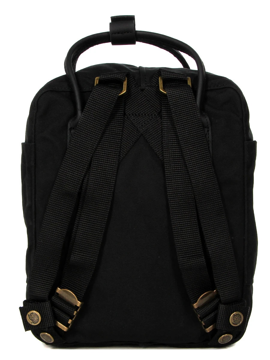 FJÄLLRÄVEN Sac à Dos Fjällräven Kanken N°2 Mini Black 5 FJÄLLRÄVEN Sac à Dos Fjällräven Kanken N°2 Mini Black – Image 3