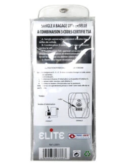 Sangle à Code TSA Elite -Sac et Style Boutique sangle elite 722593z