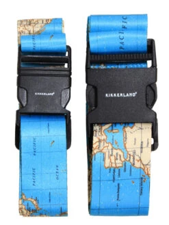 Set De 2 Sangles De Bagages Kikkerland World