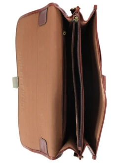 Serviette Gérard Hénon Renaissance 38 Cm - 2 Soufflets -Sac et Style Boutique serviette gerard henon 289357z