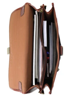 Serviette Gérard Hénon Renaissance 38 Cm - 2 Soufflets -Sac et Style Boutique serviette gerard henon 289358z