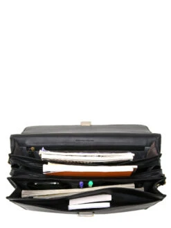 Serviette Gérard Hénon Arizona 38 Cm - 3 Soufflets -Sac et Style Boutique serviette gerard henon 713850z