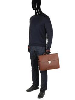 Serviette Gérard Hénon Arizona 38 Cm - 2 Soufflets -Sac et Style Boutique serviette gerard henon 713981z