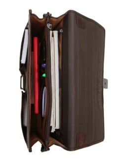 Serviette Gérard Hénon Outland 40 Cm - 2 Soufflets 27 Serviette Gérard Hénon Outland 40 Cm - 2 Soufflets -Sac et Style Boutique serviette gerard henon 714403z