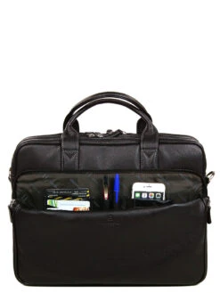 Porte-documents Hexagona Confort 38 Cm - 2 Compartiments -Sac et Style Boutique serviette hexagona 404101z