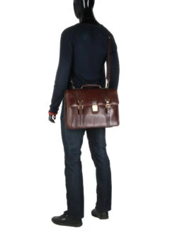 Serviette Katana Classic 40.5 Cm - 2 Soufflets -Sac et Style Boutique serviette katana 717366z